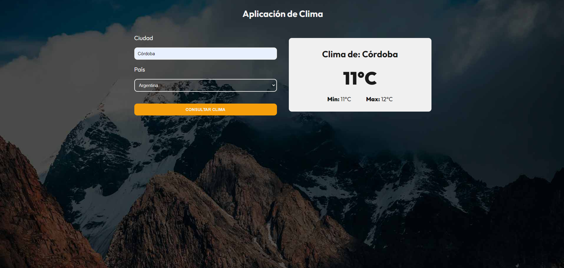 Clima API